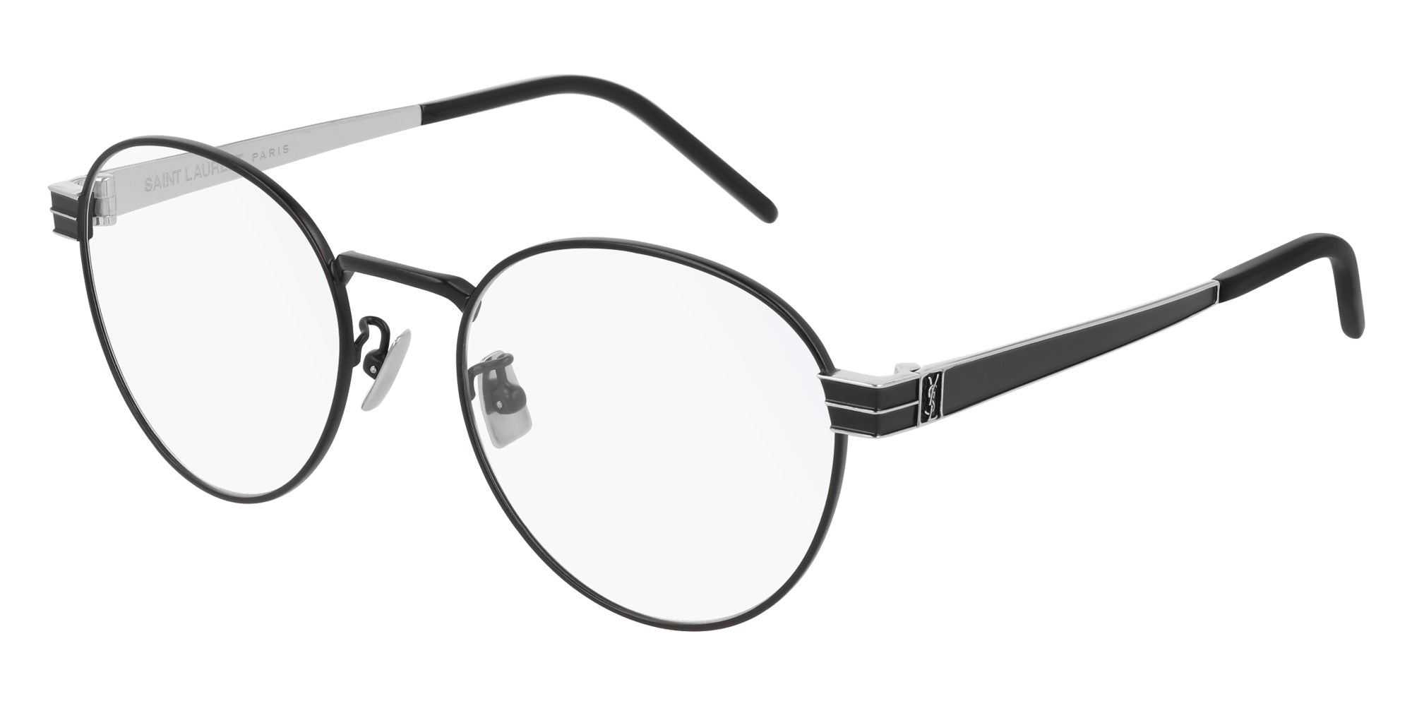Saint Laurent SL M63 002 52 - Black/Silver #id:slm63002_s:102100