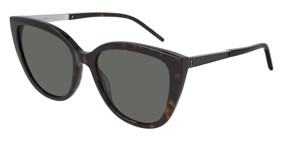 Saint Laurent SL M70 003 55 - Havana/Silver / Gray #id:slm70003_s:102100