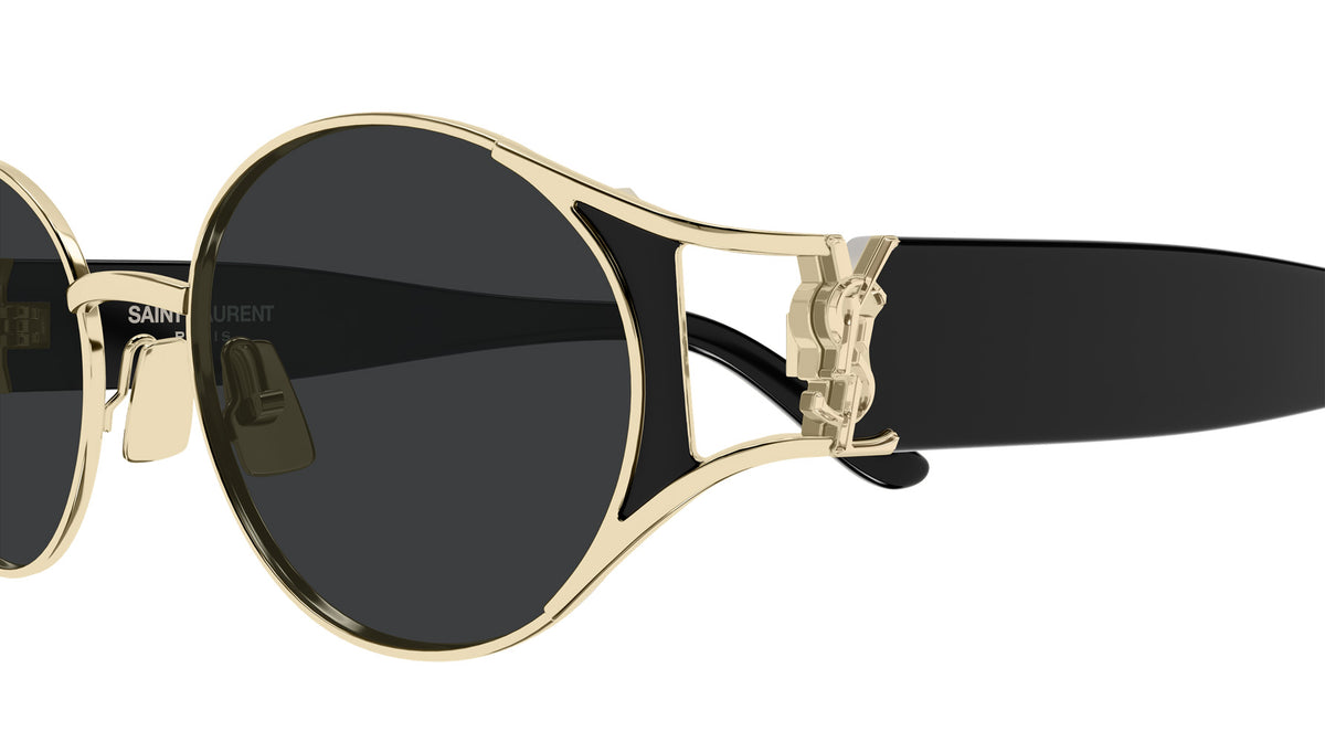 Saint Laurent SL M919 001 55 - Gold/Black / Black #id:slm919001_s:100110