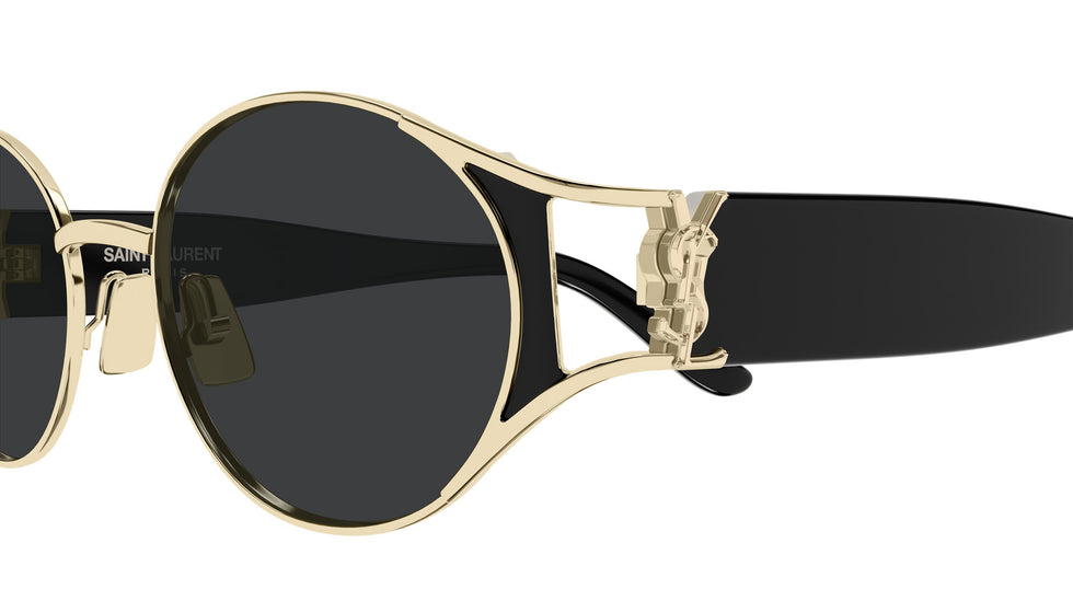 Saint Laurent SL M919 001 55 - Gold/Black / Black #id:slm919001_s:100110