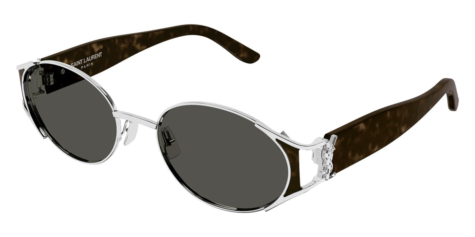 Saint Laurent SL M919 002 55 - Silver/Havana / Gray #id:slm919002_s:102105