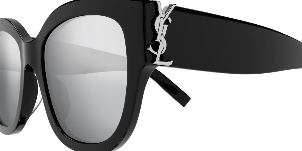 Saint Laurent SL M95/F 002 56 - Black / Silver Mirrored #id:slm95f002_s:100110