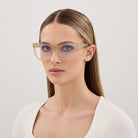 Saint Laurent SL M97 009 54 - Yellow / Gray Mirrored Black #id:slm97009_s:100115