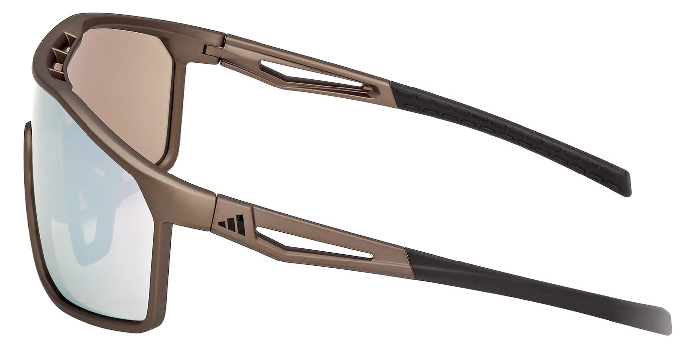 Adidas SP0117 49G 136 - Matte Dark Brown / Brown Mirrored #id:sp011749g_s:102110