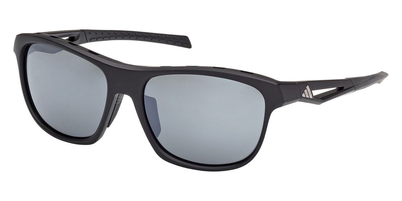 Adidas SP0118 02D 59 - Matte Black / Smoke Polarized #id:sp011802d_s:100105
