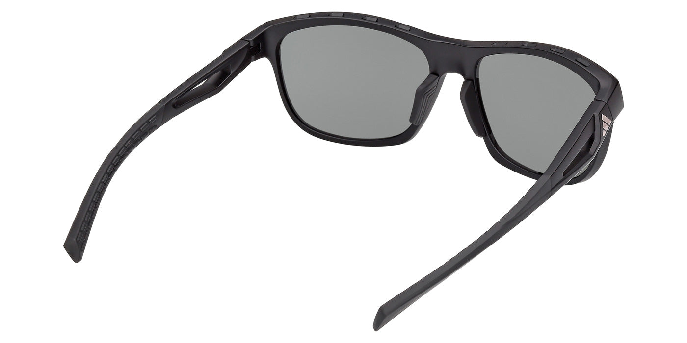 Adidas SP0118 02D 59 - Matte Black / Smoke Polarized #id:sp011802d_s:100125