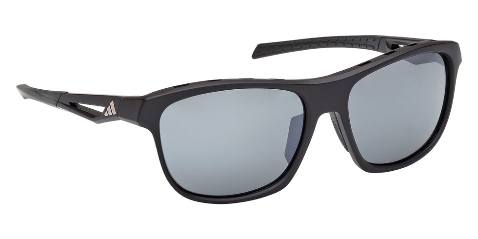 Adidas SP0118 02D 59 - Matte Black / Smoke Polarized #id:sp011802d_s:100135