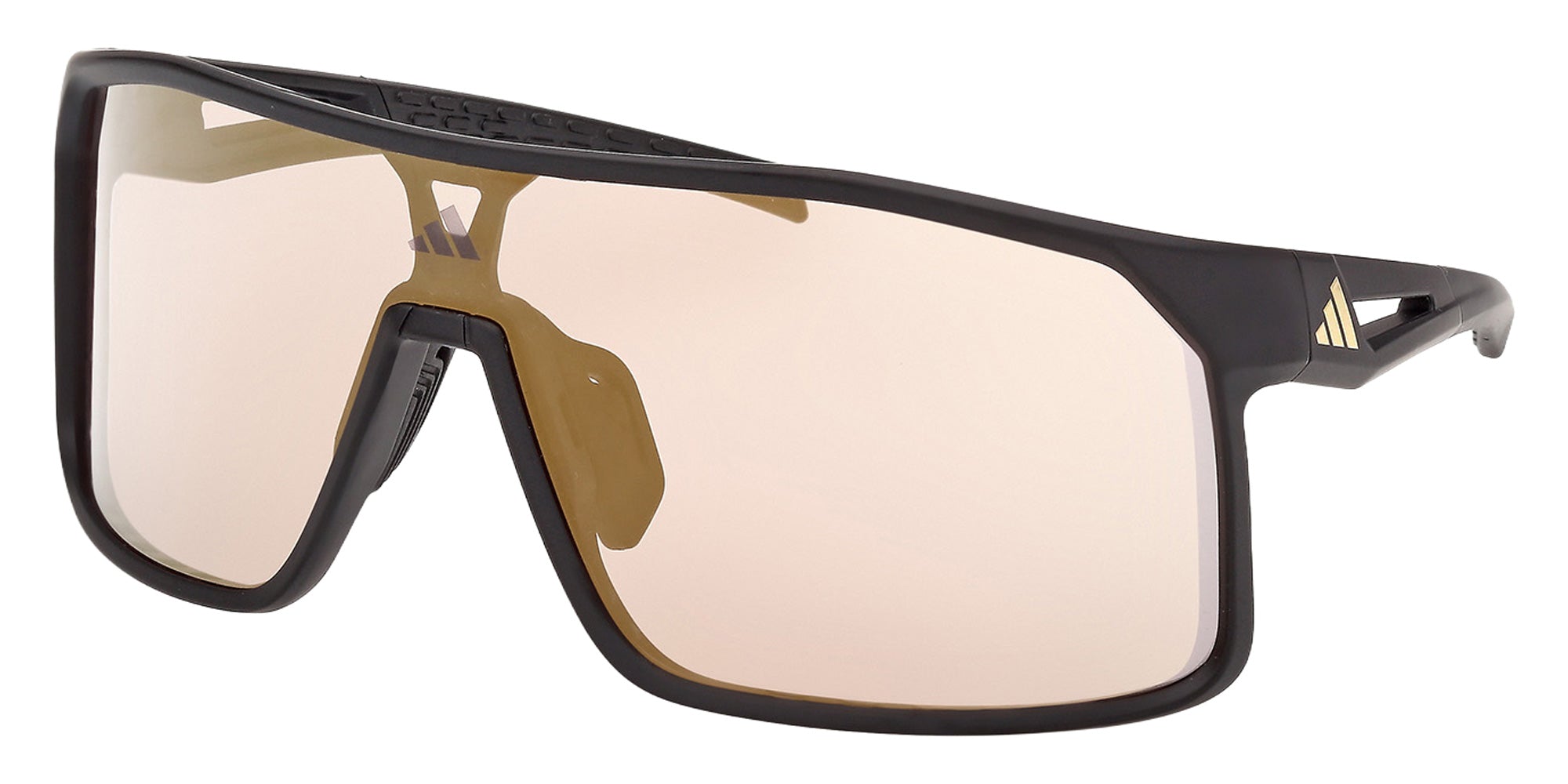 Adidas SP0124 02G 146 - Matte Black / Brown Mirrored 02G #id:sp012402g_s:100105