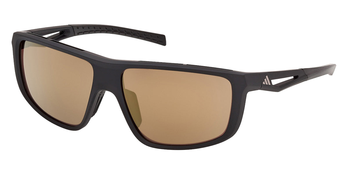 Adidas SP0130 02G 60 - Matte Black / Brown Mirrored #id:sp013002g_s:102105