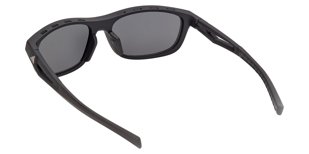 Adidas SP0131 02C 57 - Matte Black / Smoke Mirrored #id:sp013102c_s:100115