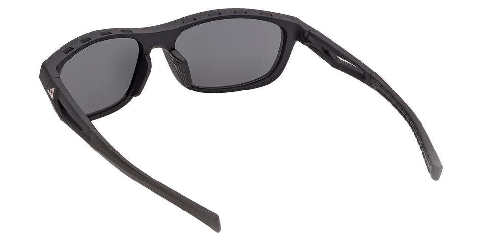 Adidas SP0131 02C 57 - Matte Black / Smoke Mirrored #id:sp013102c_s:100115