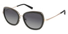 Gold & Wood GAW SUNSET 02 55 - Brushed Rose Gold/Gray Bird's Eye Maple / Polarized Gray Gradient