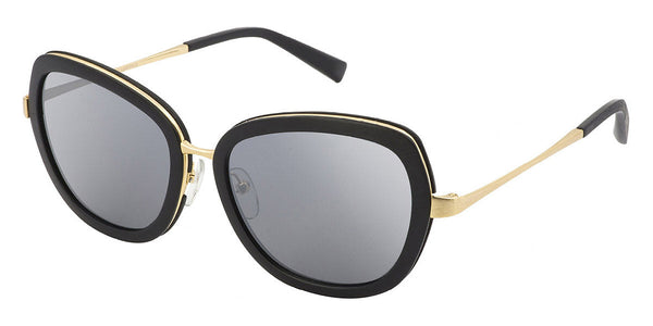 Brushed Yellow Gold/Ebony Tanganyika / Polarized Plein Gray / 55-17-140