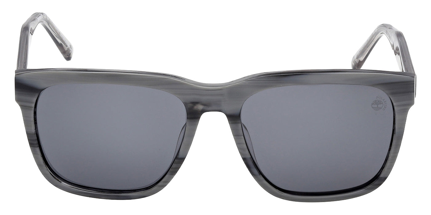 Timberland TB00059 90D 56 - Light Blue/Horn / Smoke Polarized #id:tb0005990d_s:104100