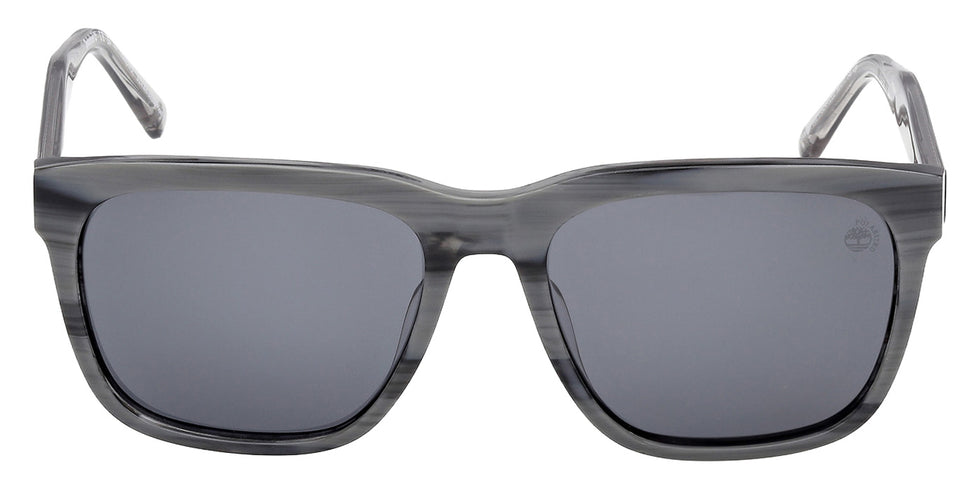Timberland TB00059 90D 56 - Light Blue/Horn / Smoke Polarized #id:tb0005990d_s:104100