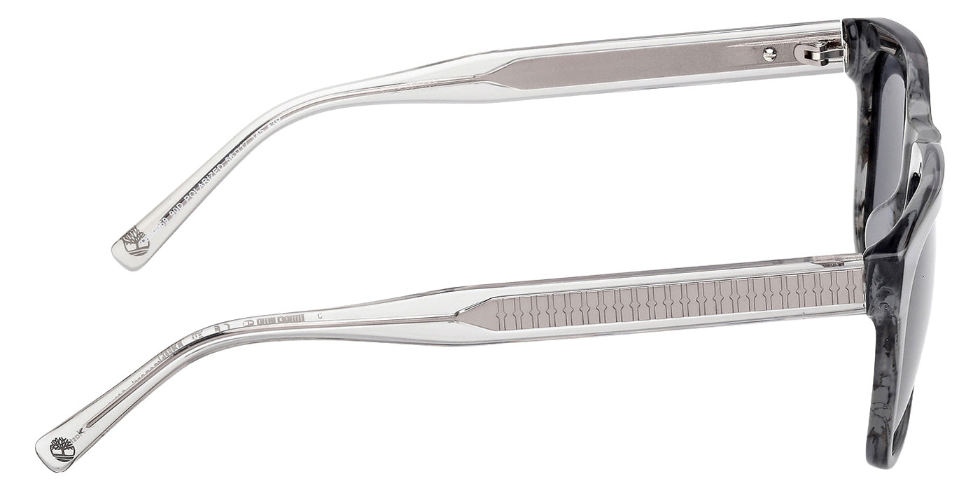 Timberland TB00059 90D 56 - Light Blue/Horn / Smoke Polarized #id:tb0005990d_s:104130