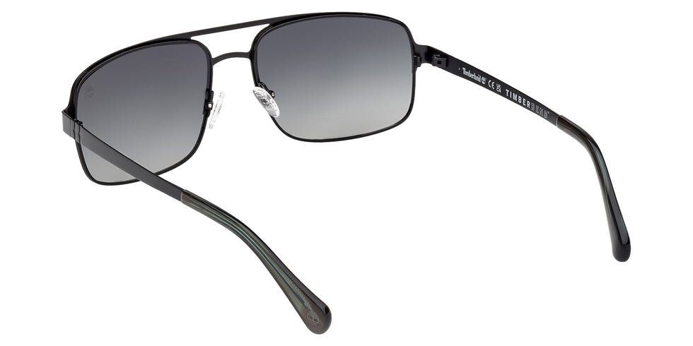 Timberland TB00065 02D 63 - Matte Black / Smoke Polarized #id:tb0006502d_s:100115