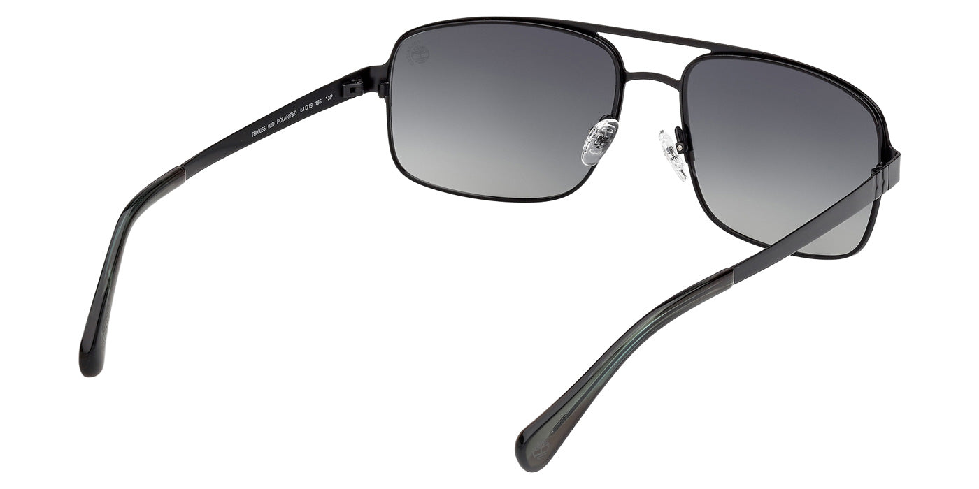 Timberland TB00065 02D 63 - Matte Black / Smoke Polarized #id:tb0006502d_s:100125