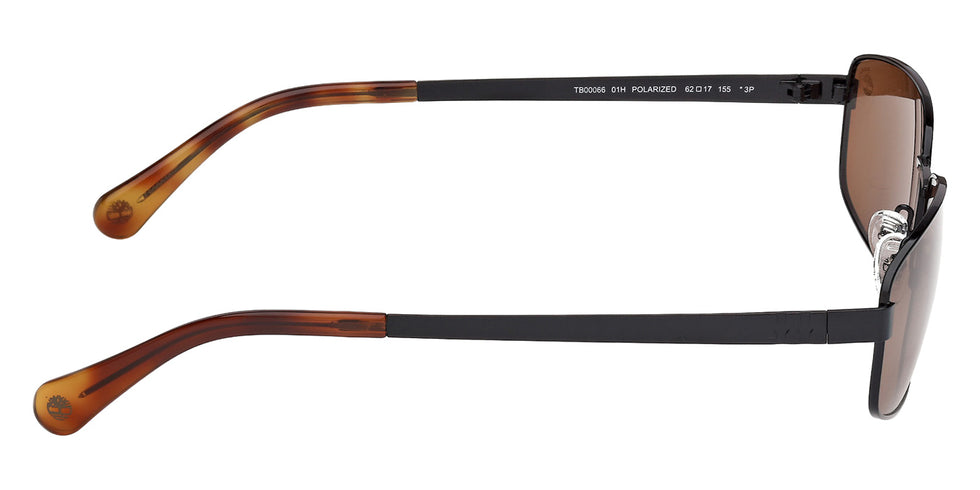Timberland TB00066 01H 62 - Shiny Black / Brown Polarized #id:tb0006601h_s:100130