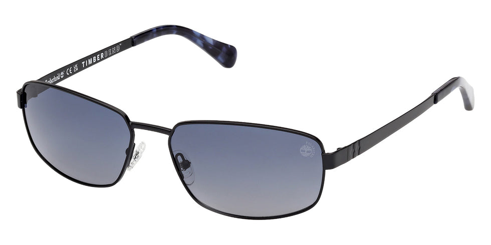 Timberland TB00066 02D 62 - Matte Black / Smoke Polarized #id:tb0006602d_s:102105