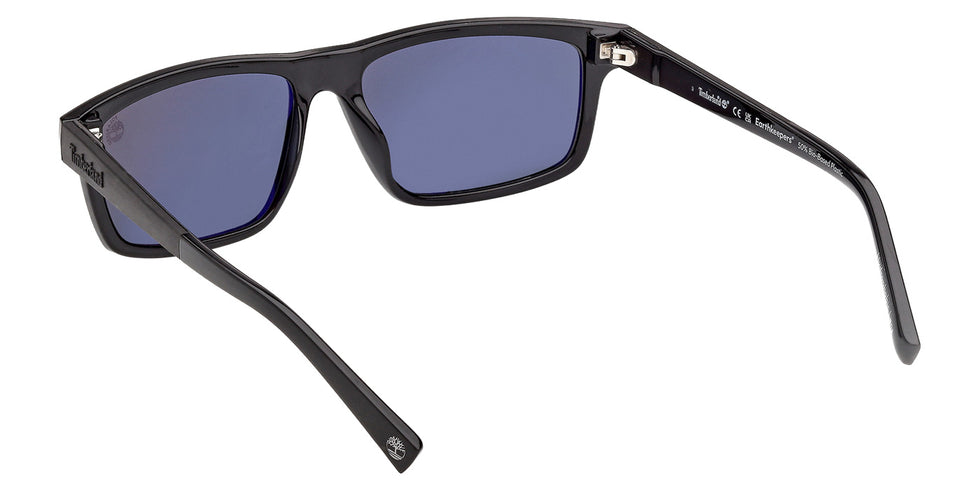 Timberland TB00070 01D 57 - Shiny Black / Smoke Polarized #id:tb0007001d_s:100115