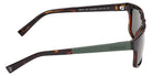 Timberland TB00070 52R 57 - Dark Havana / Green Polarized #id:tb0007052r_s:104130