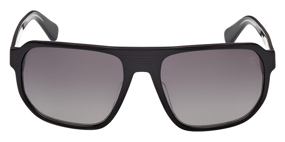 Timberland TB00075 01D 61 - Shiny Black / Smoke Polarized #id:tb0007501d_s:100100
