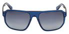 Timberland TB00075 90D 61 - Shiny Blue / Blue Polarized #id:tb0007590d_s:102100
