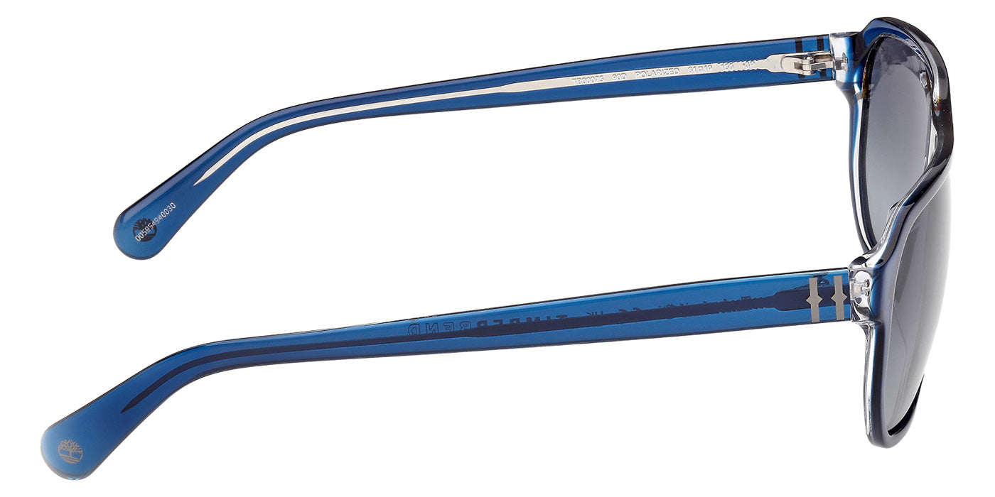 Timberland TB00075 90D 61 - Shiny Blue / Blue Polarized #id:tb0007590d_s:102130