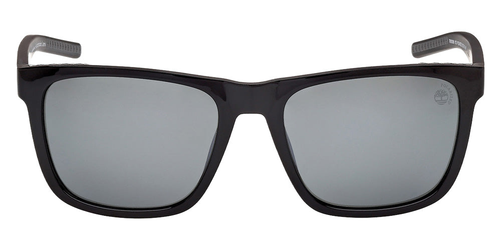 Timberland TB00086 01D 55 - Shiny Black / Smoke Polarized #id:tb0008601d_s:100100