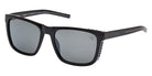 Timberland TB00086 01D 55 - Shiny Black / Smoke Polarized #id:tb0008601d_s:100105