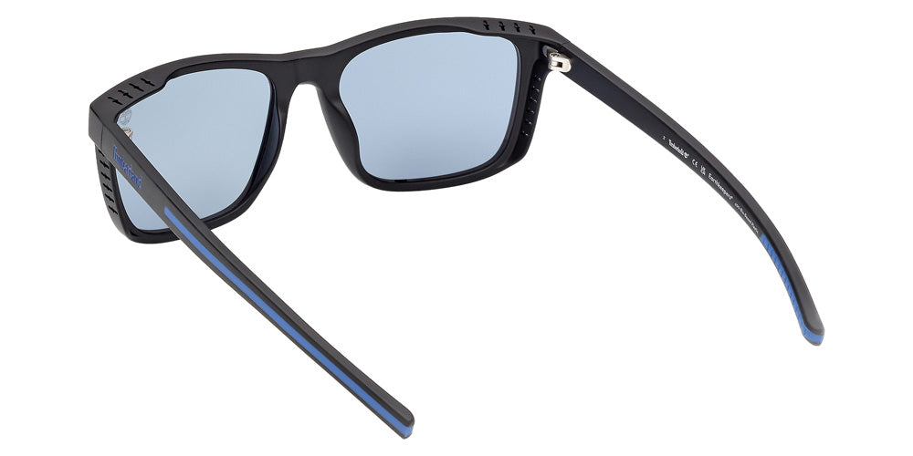 Timberland TB00086 02D 55 - Matte Black / Blue Polarized #id:tb0008602d_s:102115