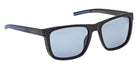 Timberland TB00086 02D 55 - Matte Black / Blue Polarized #id:tb0008602d_s:102135
