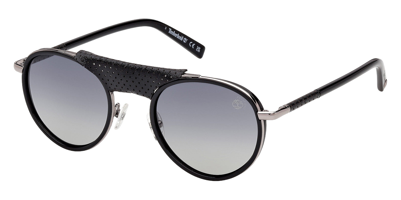 Timberland TB00090 01D 51 - Shiny Black / Smoke Polarized #id:tb0009001d_s:100105