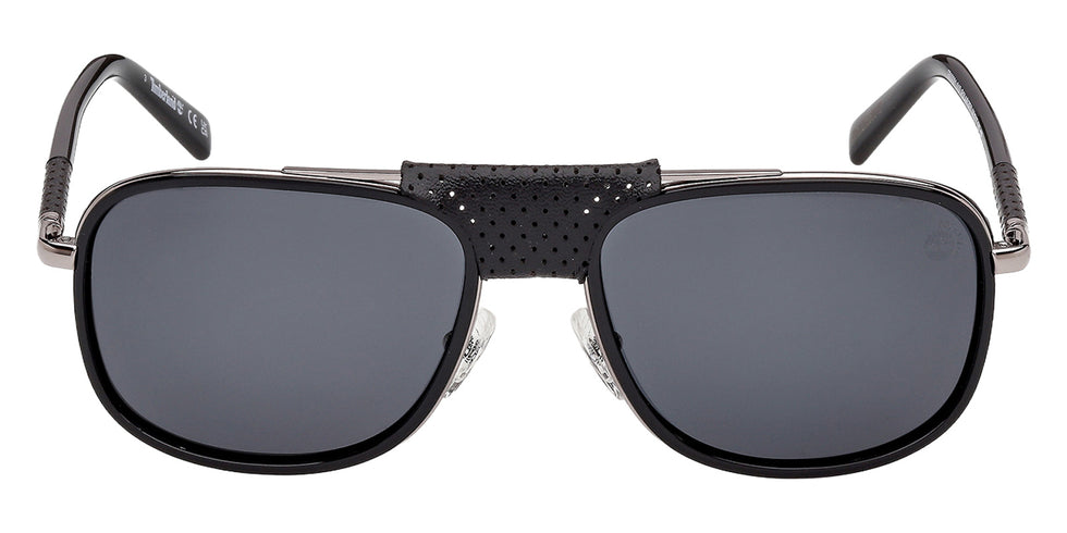 Timberland TB00091 01D 58 - Shiny Black / Smoke Polarized #id:tb0009101d_s:100100