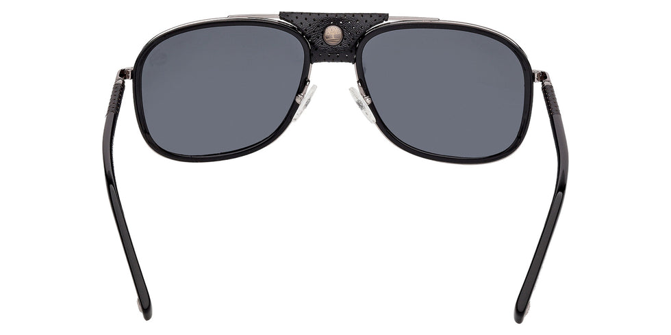 Timberland TB00091 01D 58 - Shiny Black / Smoke Polarized #id:tb0009101d_s:100120