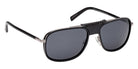 Timberland TB00091 01D 58 - Shiny Black / Smoke Polarized #id:tb0009101d_s:100135
