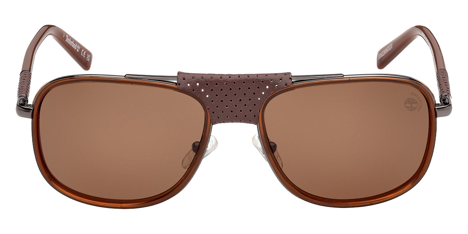 Timberland TB00091 47H 58 - Shiny Light Brown / Brown Polarized #id:tb0009147h_s:102100