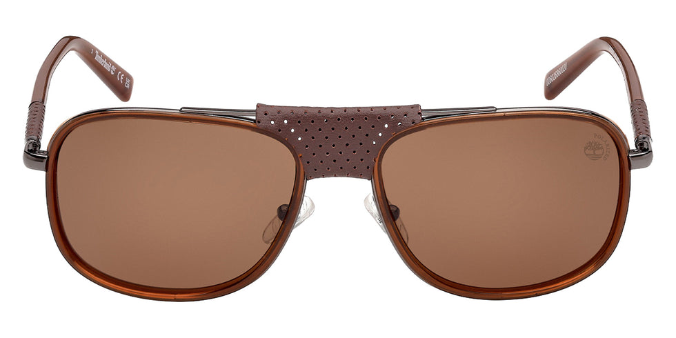 Timberland TB00091 47H 58 - Shiny Light Brown / Brown Polarized #id:tb0009147h_s:102100