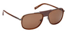 Timberland TB00091 47H 58 - Shiny Light Brown / Brown Polarized #id:tb0009147h_s:102135