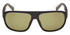 Timberland TB00094 01R 60 - Shiny Black / Green Polarized #id:tb0009401r_s:100100