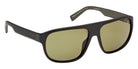 Timberland TB00094 01R 60 - Shiny Black / Green Polarized #id:tb0009401r_s:100135