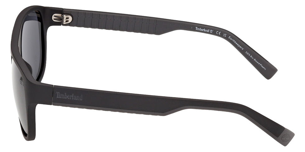 Timberland TB00094 02D 60 - Matte Black / Smoke Polarized #id:tb0009402d_s:102110