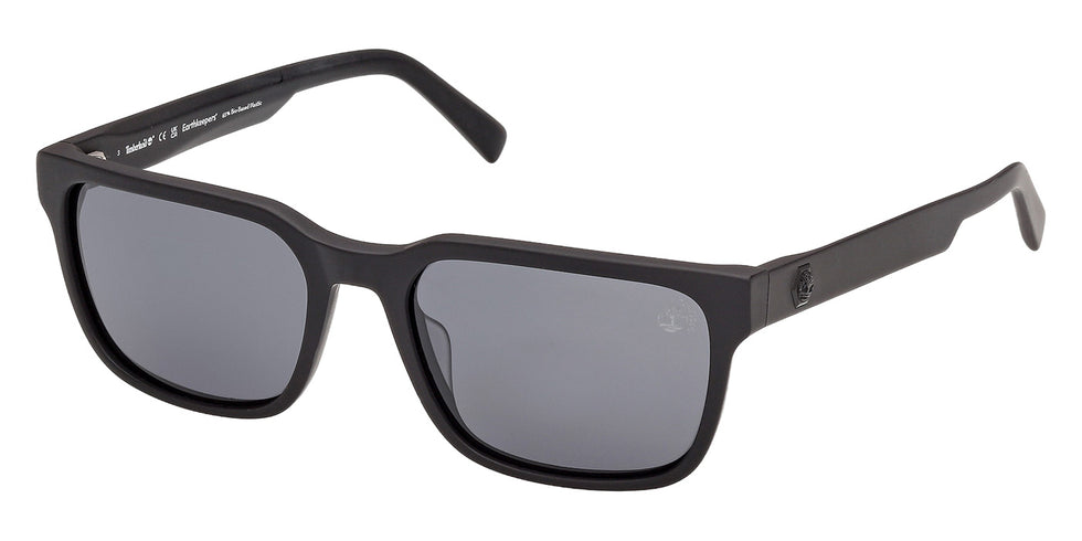 Timberland TB00099 02D 56 - Matte Black / Smoke Polarized #id:tb0009902d_s:100105