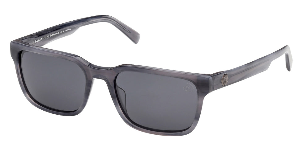 Timberland TB00099 64D 56 - Blue/Horn / Smoke Polarized #id:tb0009964d_s:106105