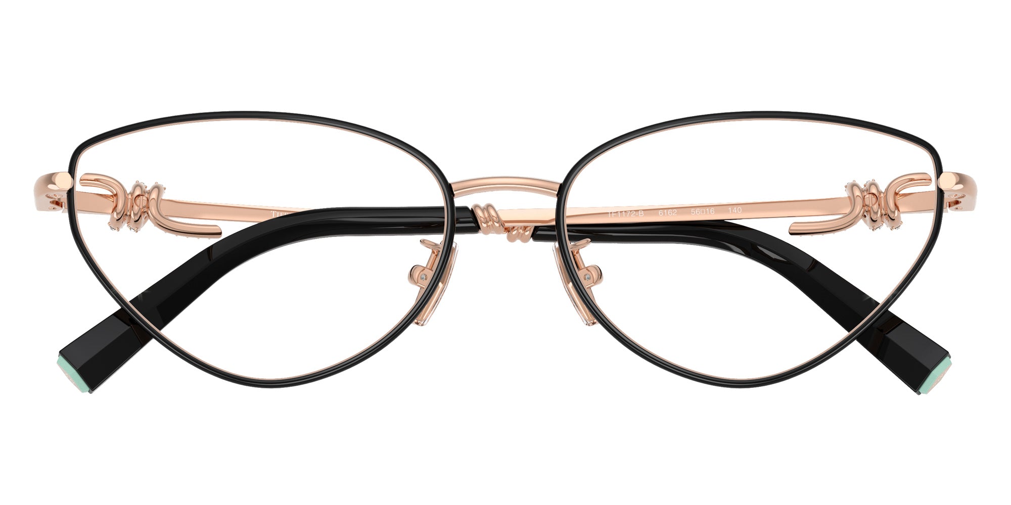 TIFFANY TF1172B 6162 54 - Black on Rose Gold #id:tf1172b6162_s:102120