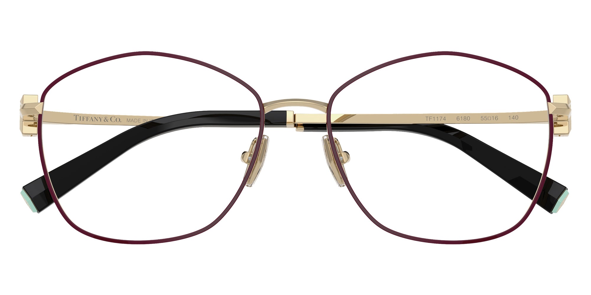 TIFFANY TF1174 6180 53 - Burgundy on Pale Gold #id:tf11746180_s:112120