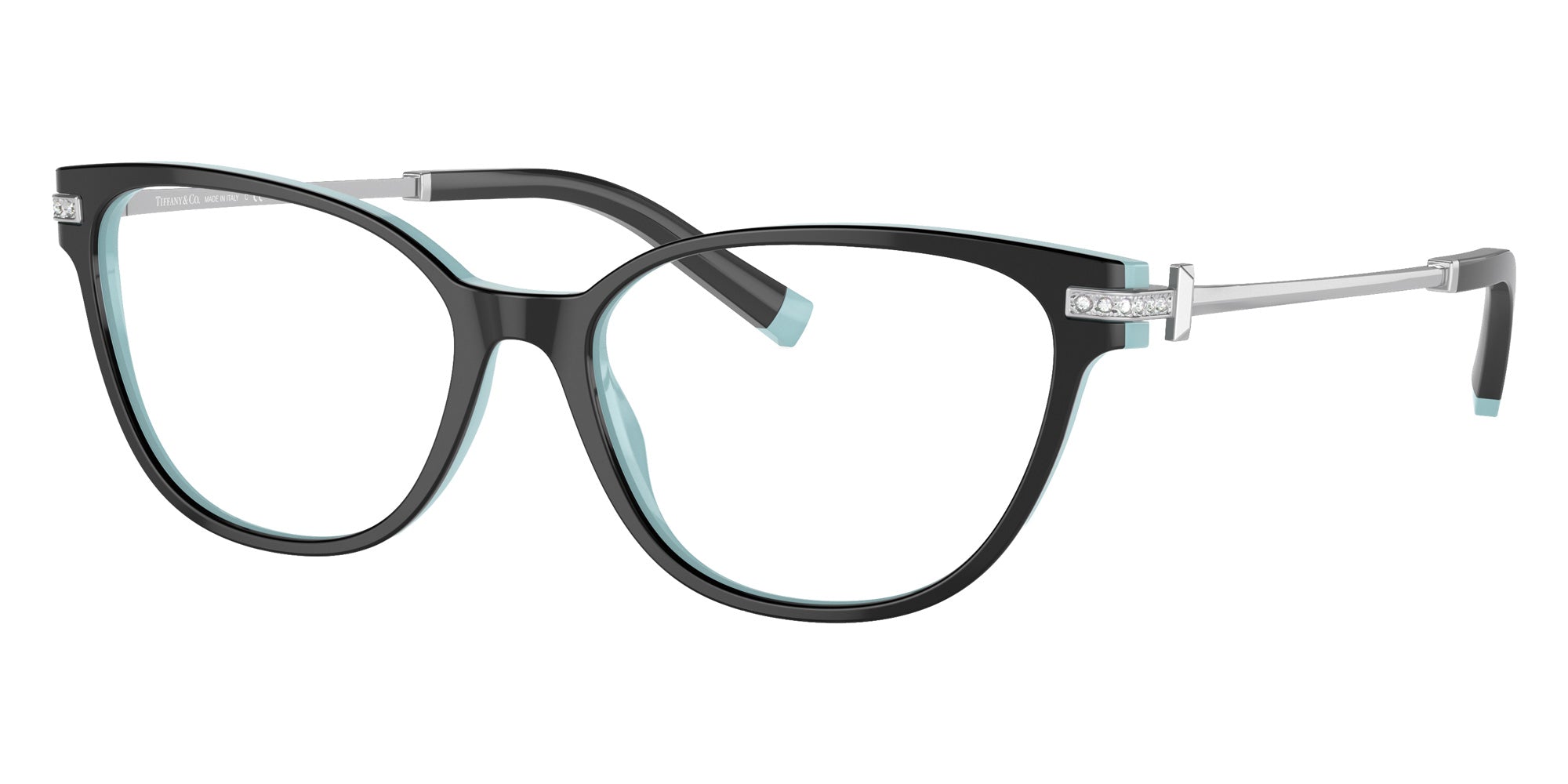 TIFFANY TF2223B 8055 52 - Black on Tiffany Blue #id:tf2223b8055_s:100105