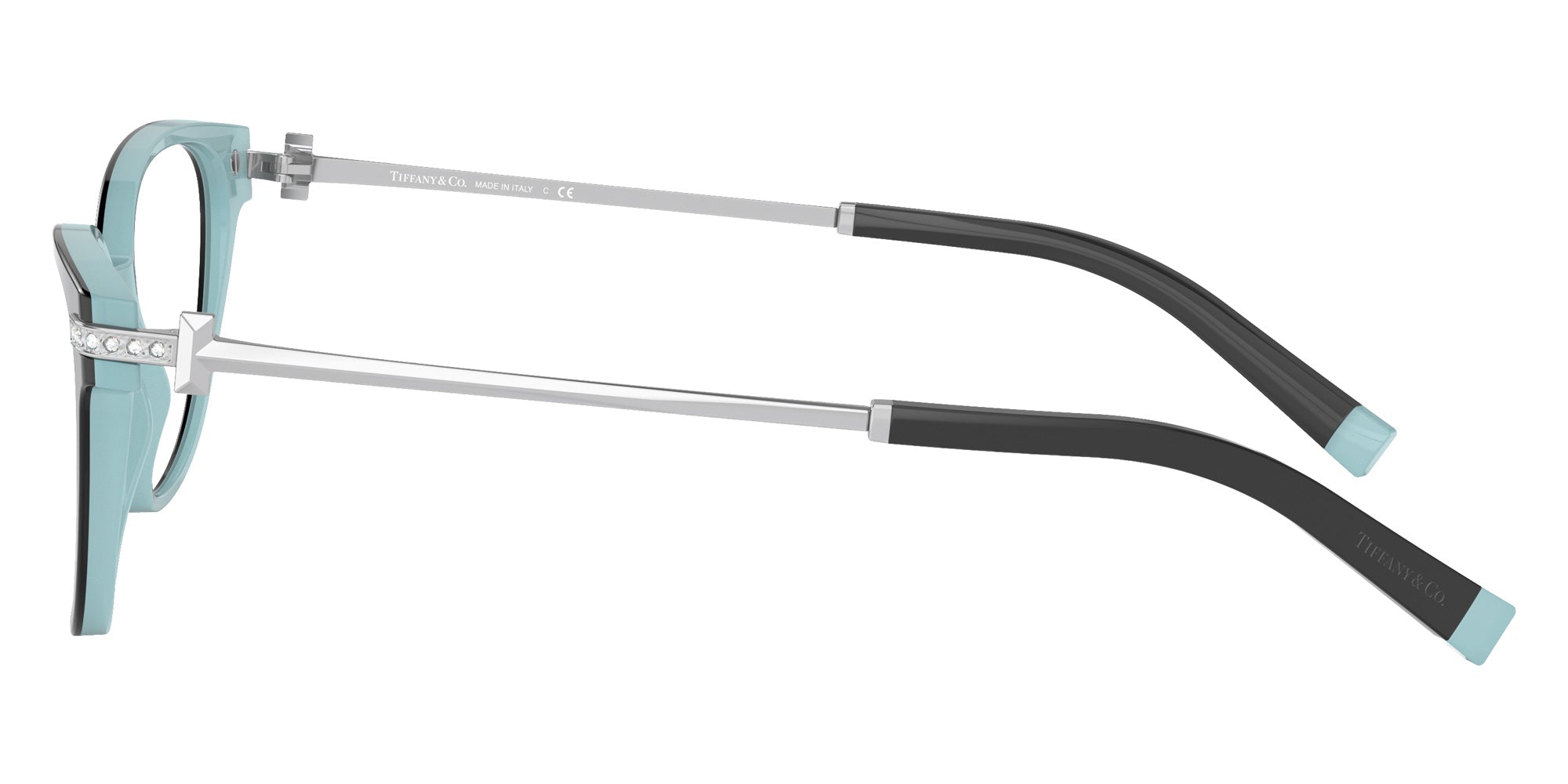 TIFFANY TF2223B 8055 52 - Black on Tiffany Blue #id:tf2223b8055_s:100110