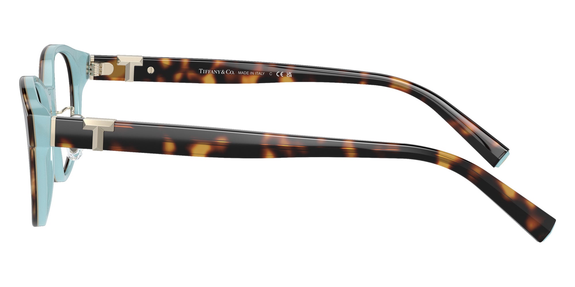 TIFFANY TF2236D 8134 48 - Havana on Tiffany Blue #id:tf2236d8134_s:100110